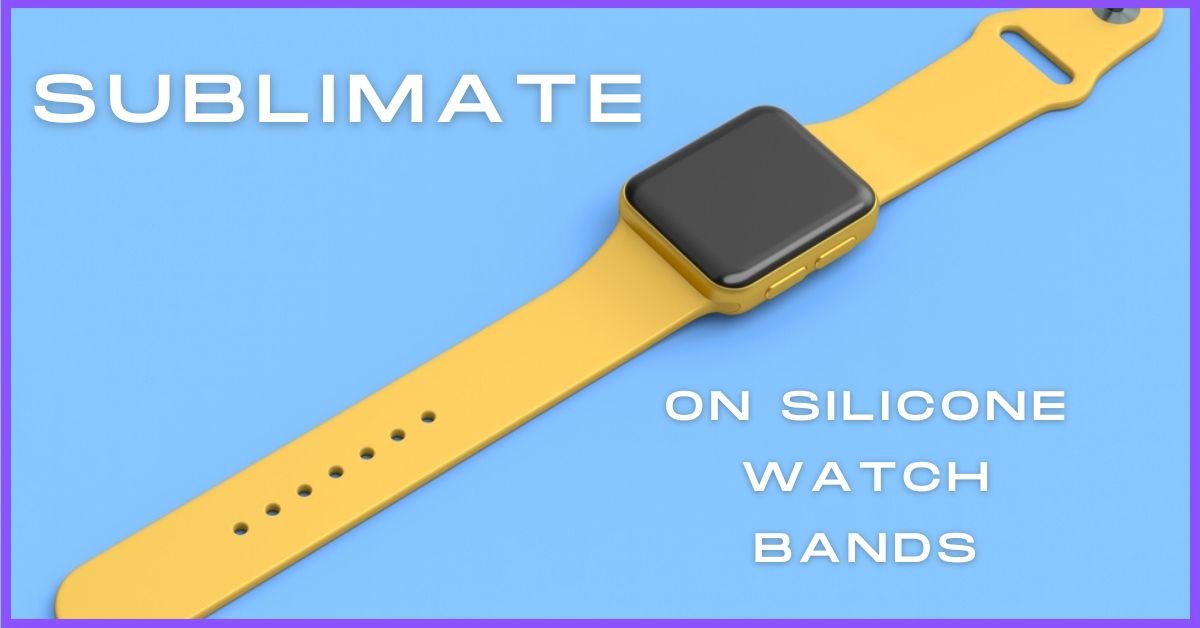 Watch with bands with text