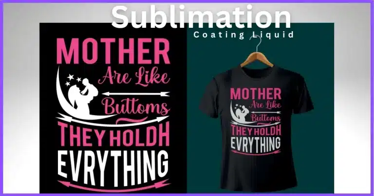 A sublimation shirt and design for coating