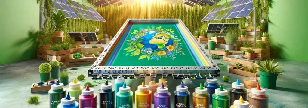 Eco-Friendly Screen Printing Inks: Sustainable Solutions