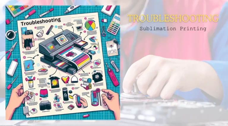 A Troubleshooting Guide with text for Sublimation Printing