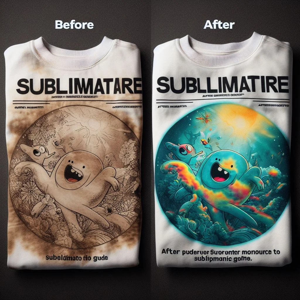 Two photos side by side: one vibrant, the other faded. The lesson? Proper care matters. Sublimation’s brilliance demands attention. Let the guide be your compass. Preserve the “Before