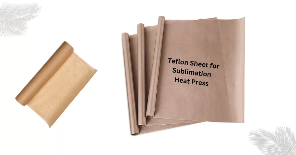 A Teflon sheet for sublimation heat press. 