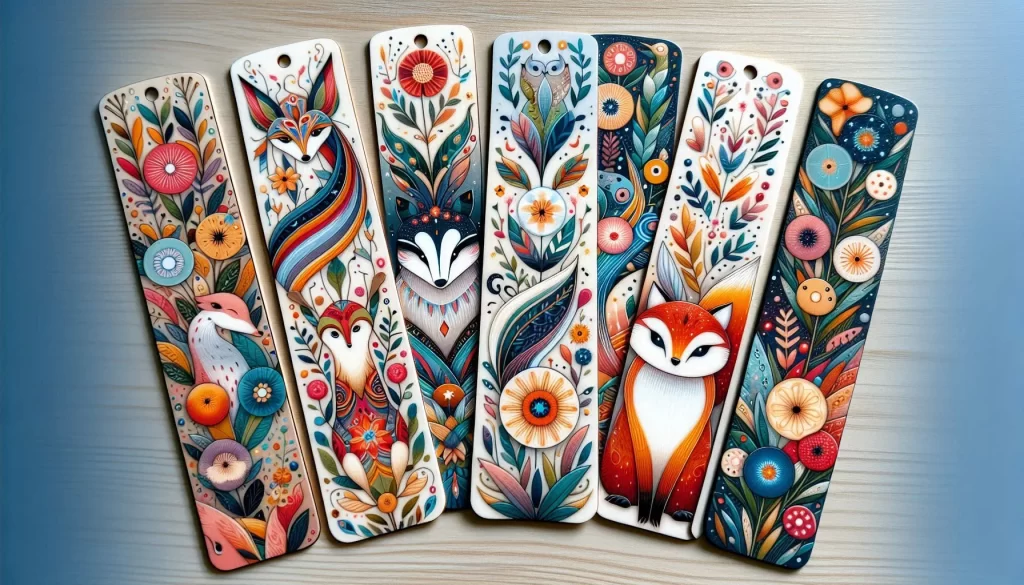 Sublimation on leather Bookmarks