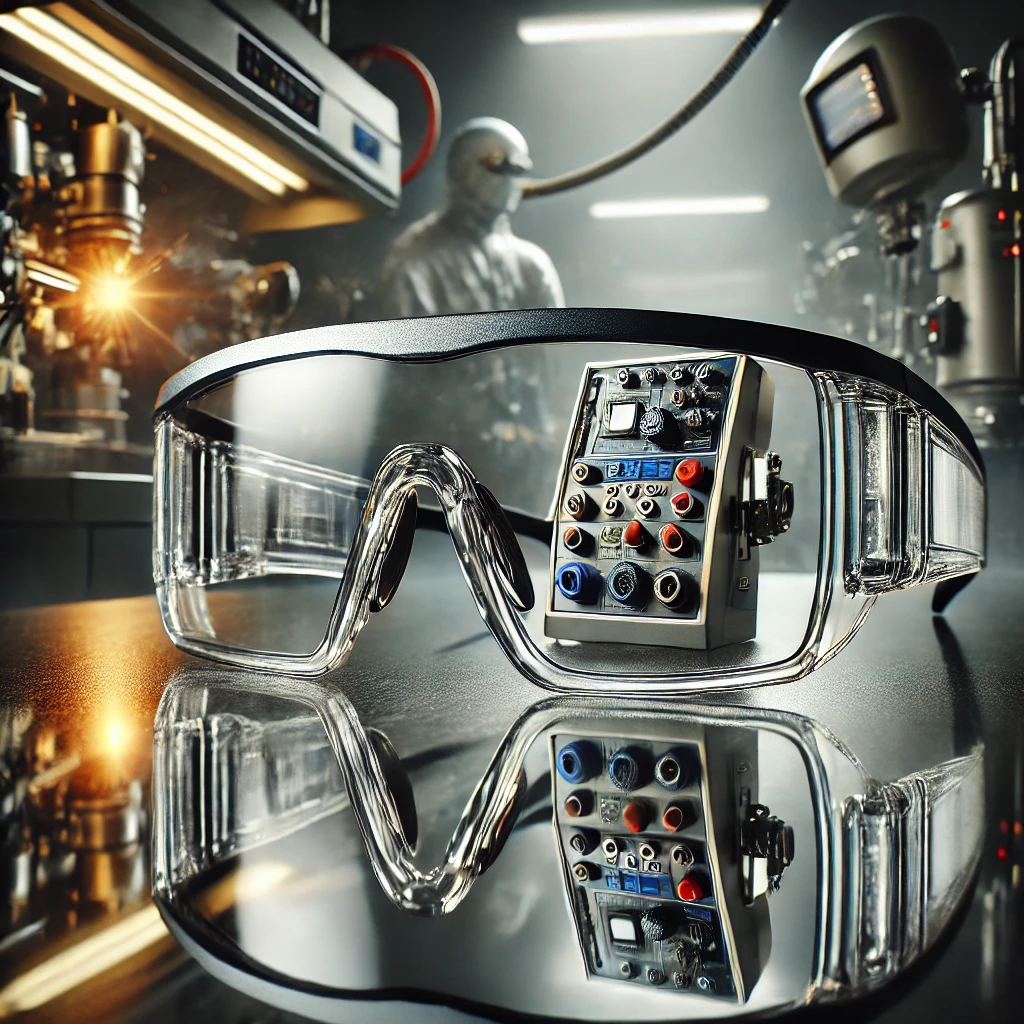 A protective eyewear designed for sublimation work.