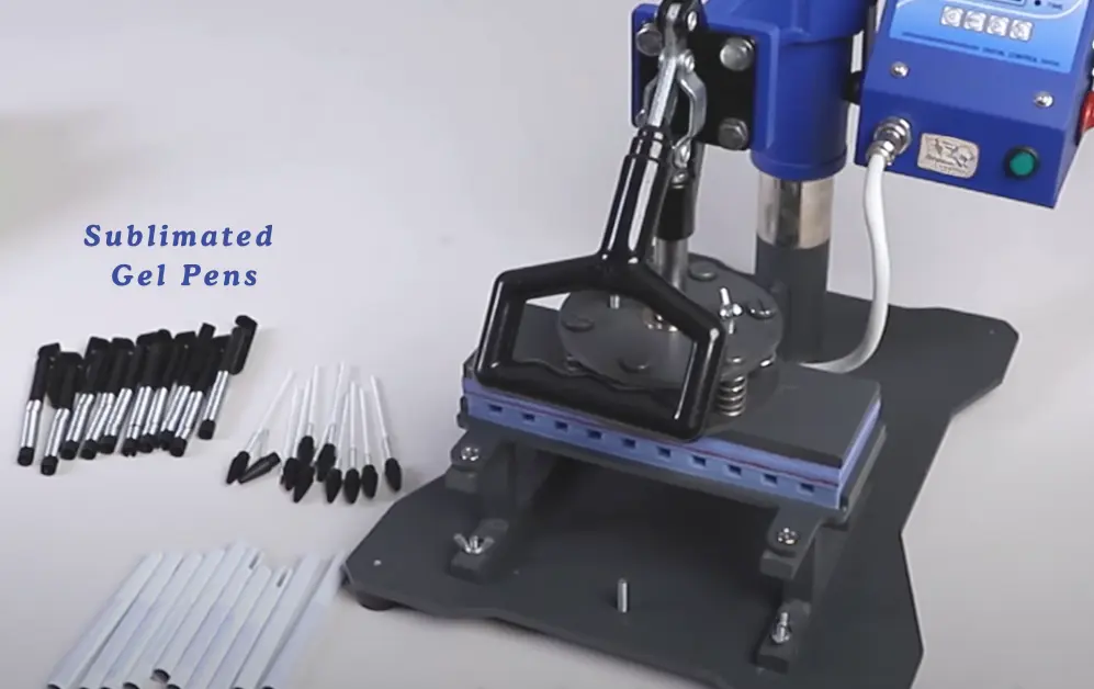 A sublimation machine for gel pens