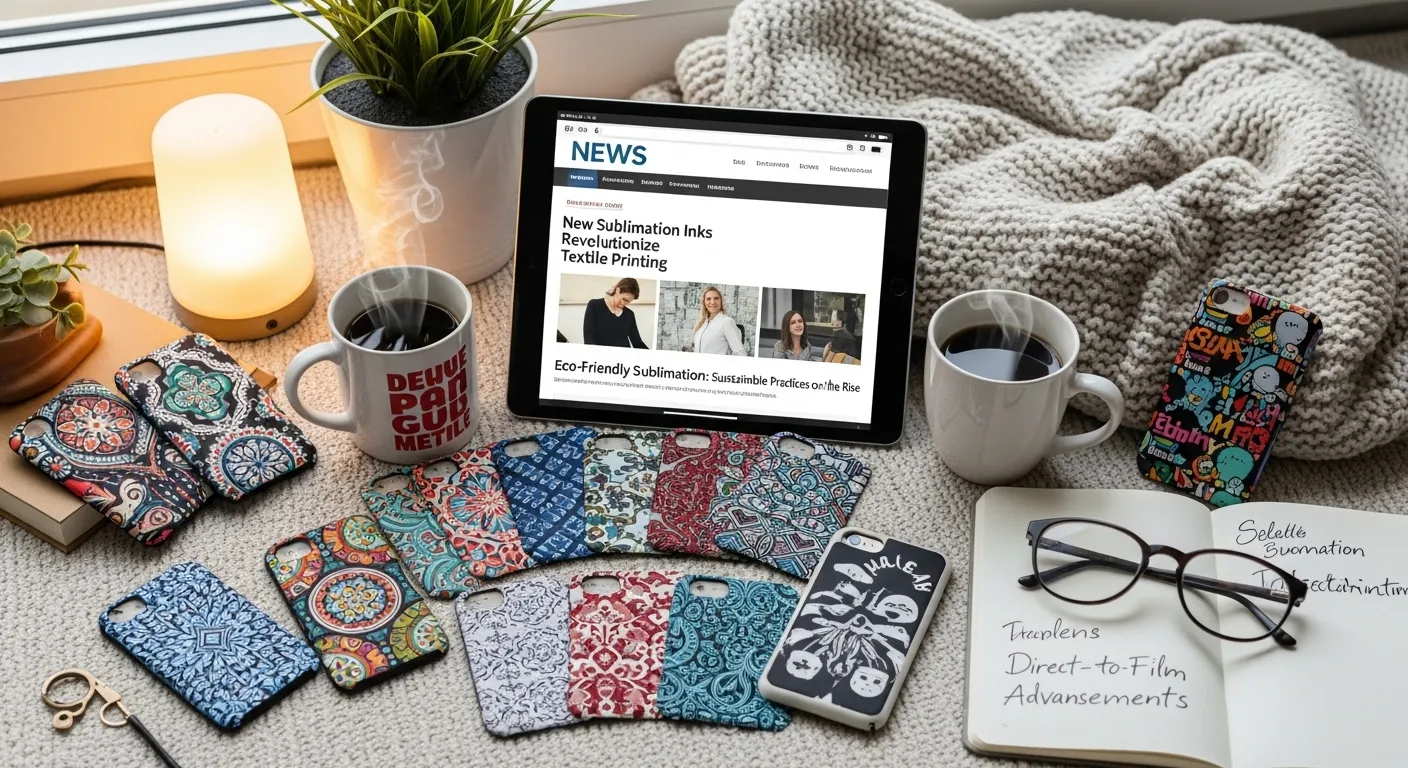A snapshot of the latest sublimation printing news update and trends.