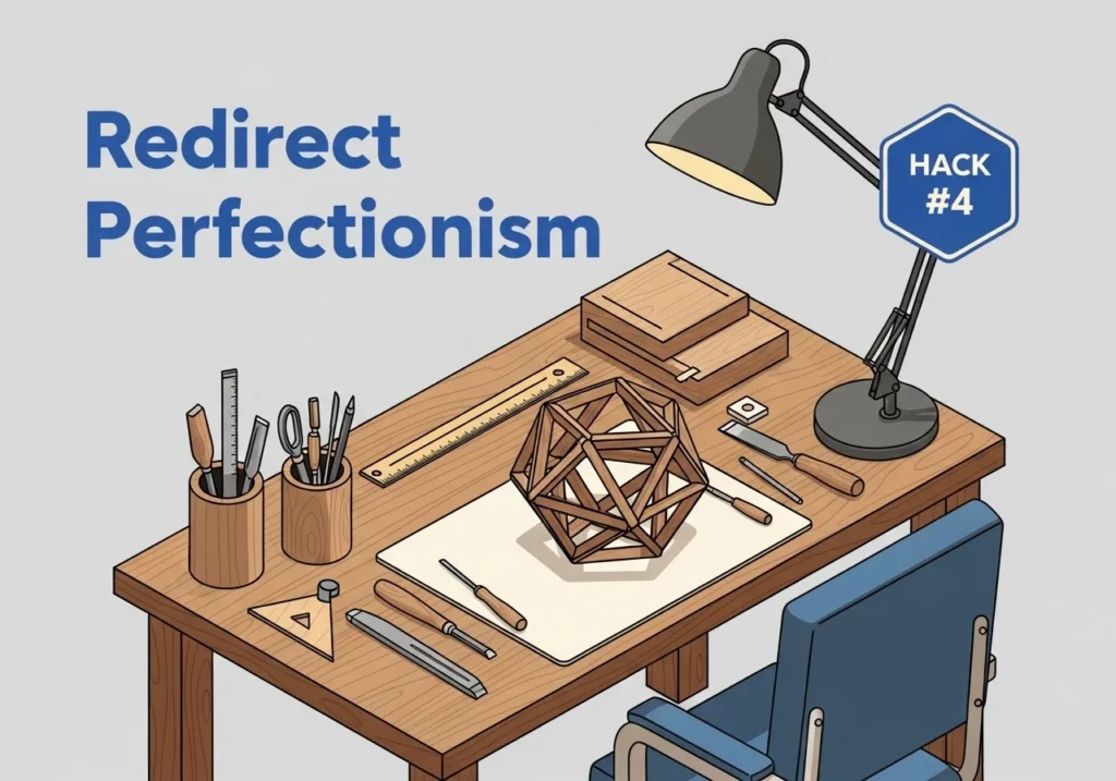 Precision tools showing perfectionism channeled into craftsmanship.