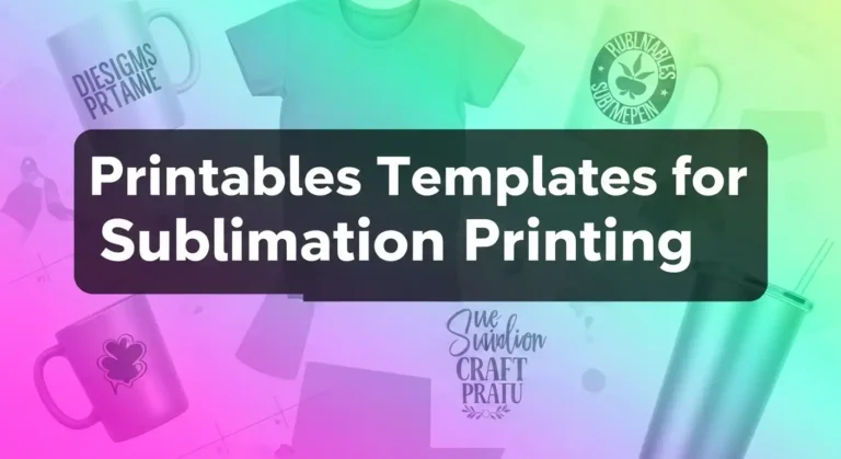 Printables Templates for Sublimation Printing