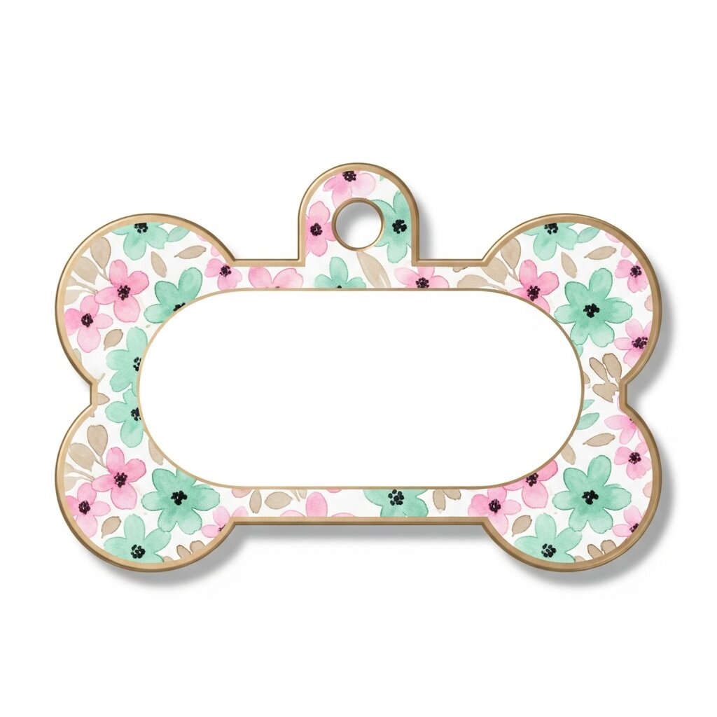 A free printable Sublimation Dog Tags 02