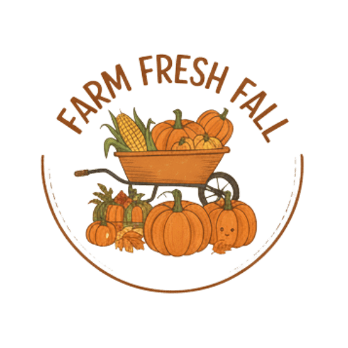 This design showcases a basket overflowing with apples, a warm knitted blanket, and a steaming cup, all framed by elegant laurel branches made of autumn leaves. The text "Cozy Harvest Days" adds to the warm feel.