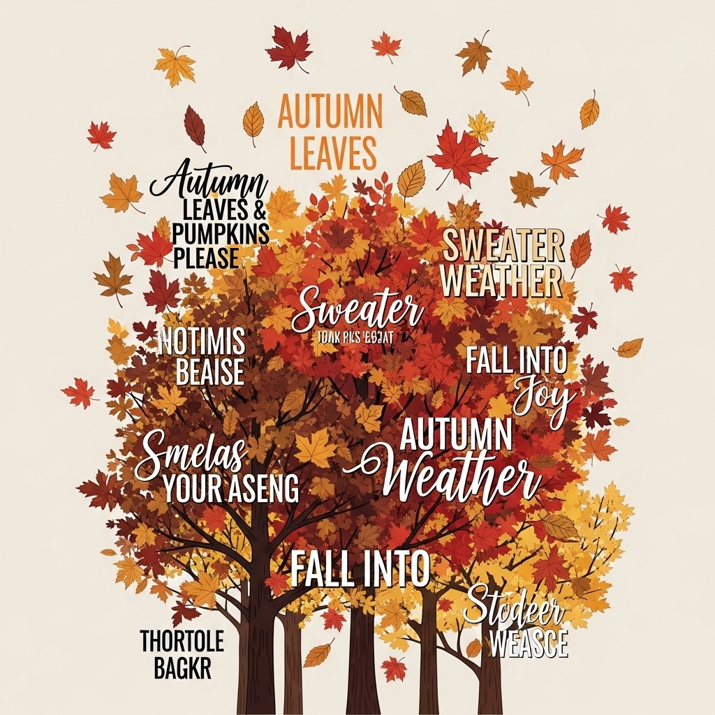 A hoodie with fall design printed.