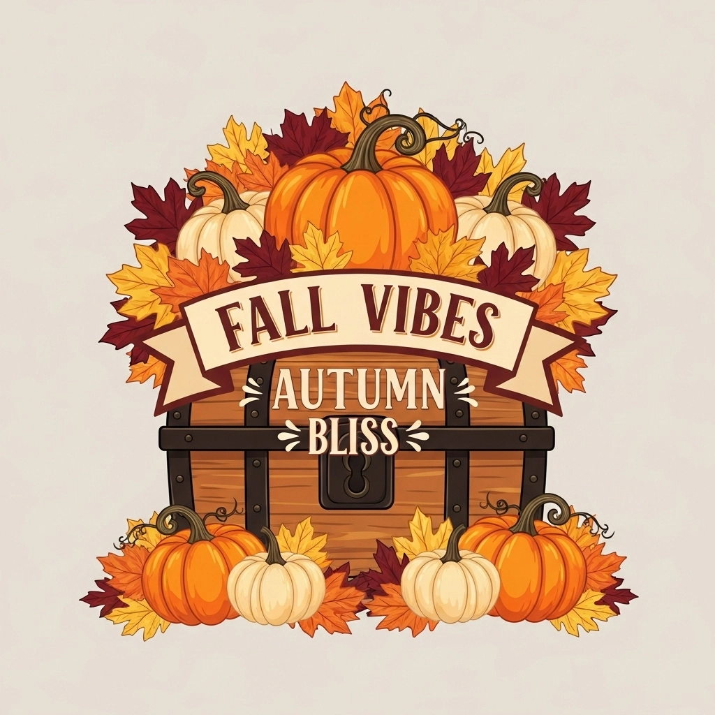 A fall vibes design for sublimation hoodie printing free downloadable.