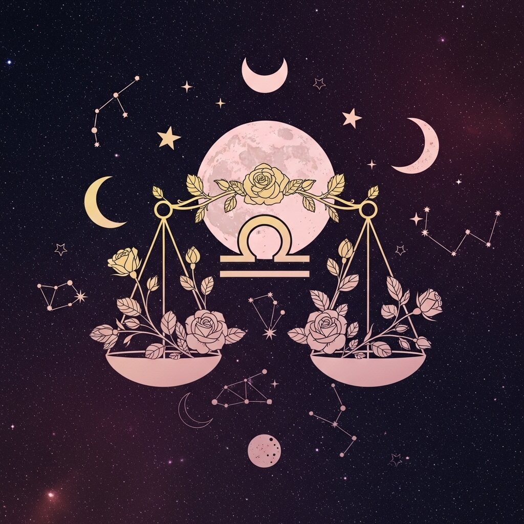 A Feminine Zodiac & Astrology Themes design for sublimation.