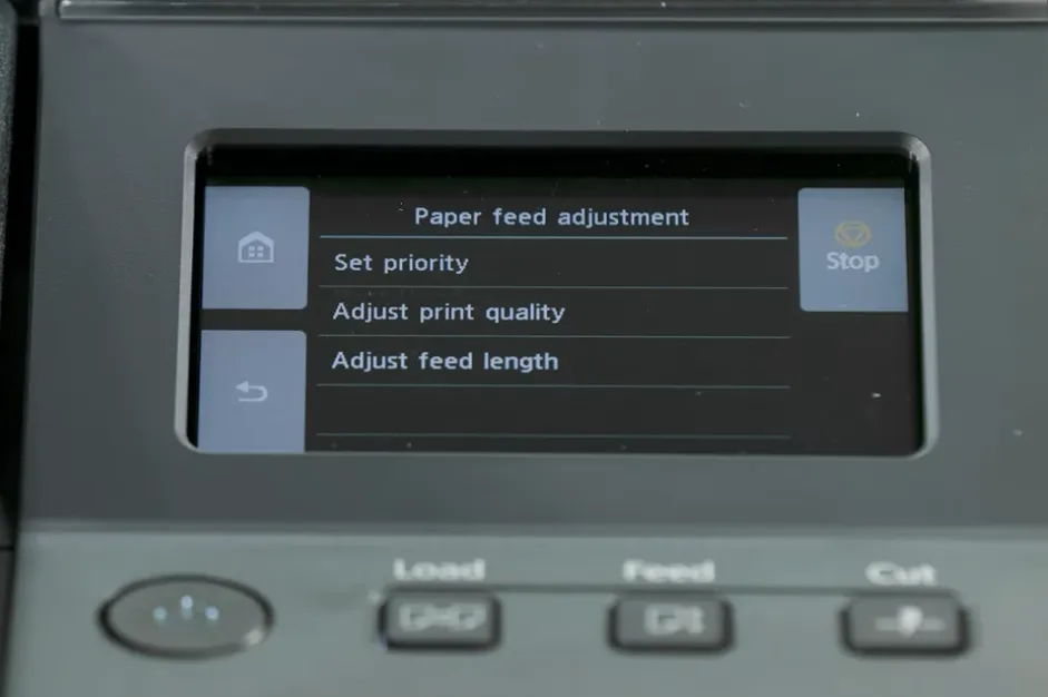 How To Fix Printer Banding setup paper feed adjustment.