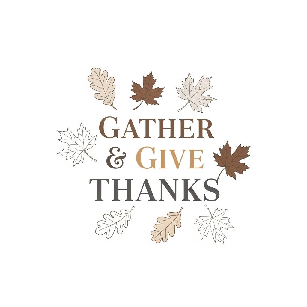 A warm, thoughtful design made for gratitude gifts and fall home decor.