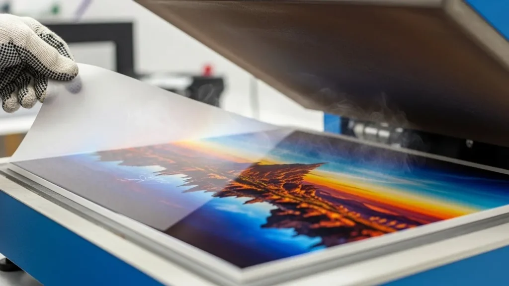 A Dye Sublimation process