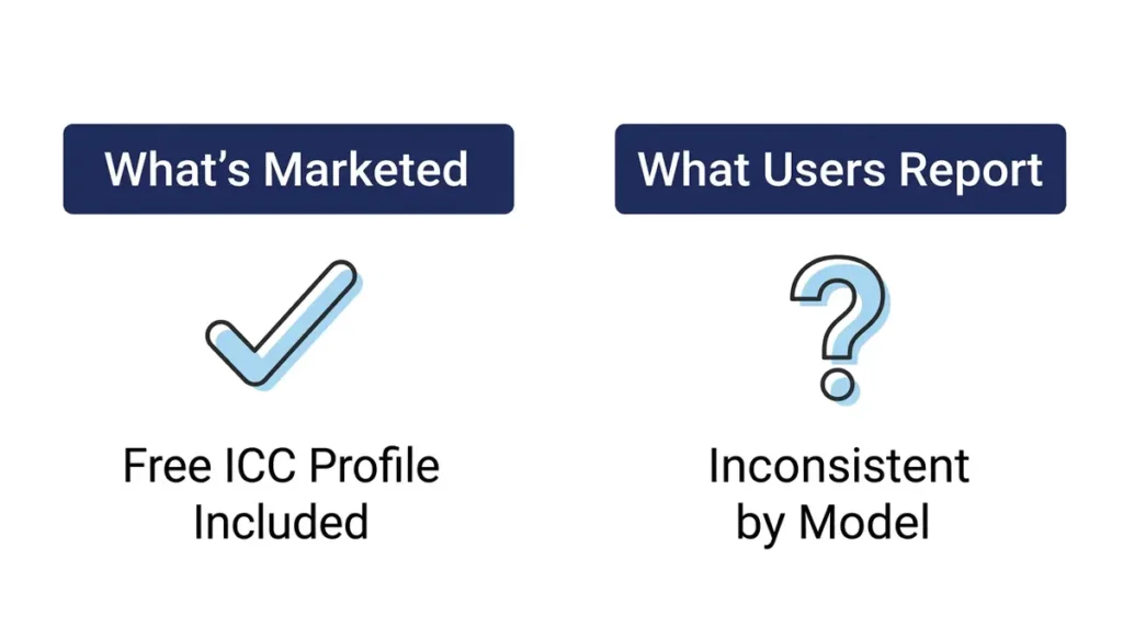 claim versus reality comparison