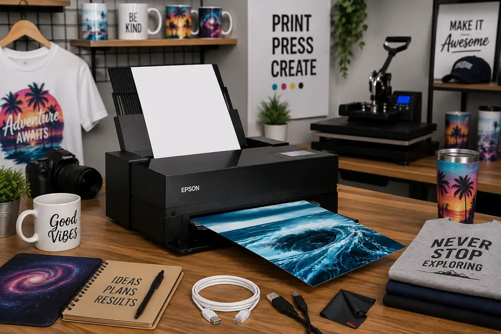 Epson SureColor P900 printer for vinyl stickers