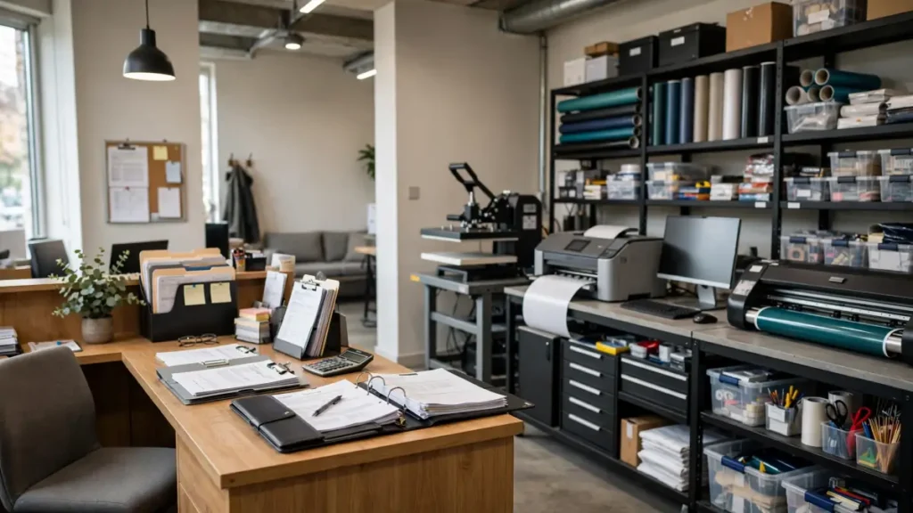 print shop editorial