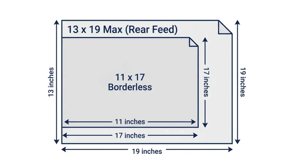 print size comparison diagram