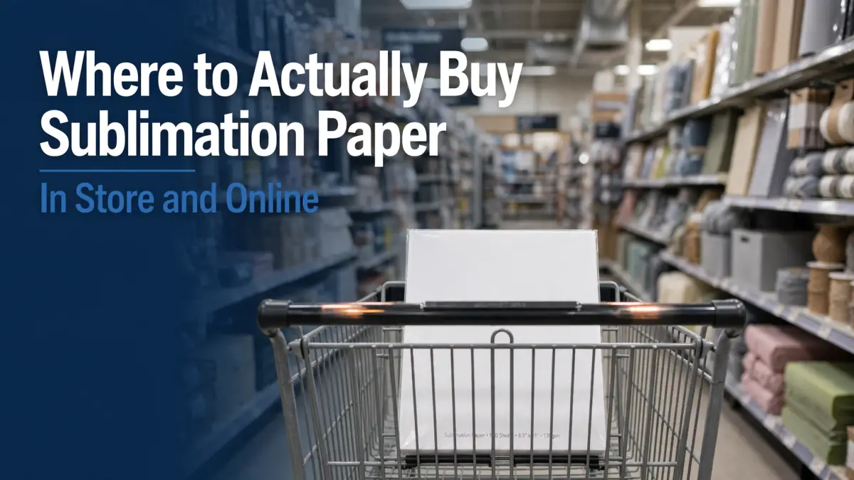 shopping cart sublimation paper 1
