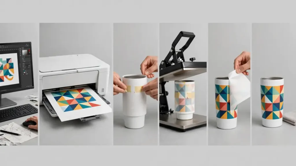 to six step sublimation sequence