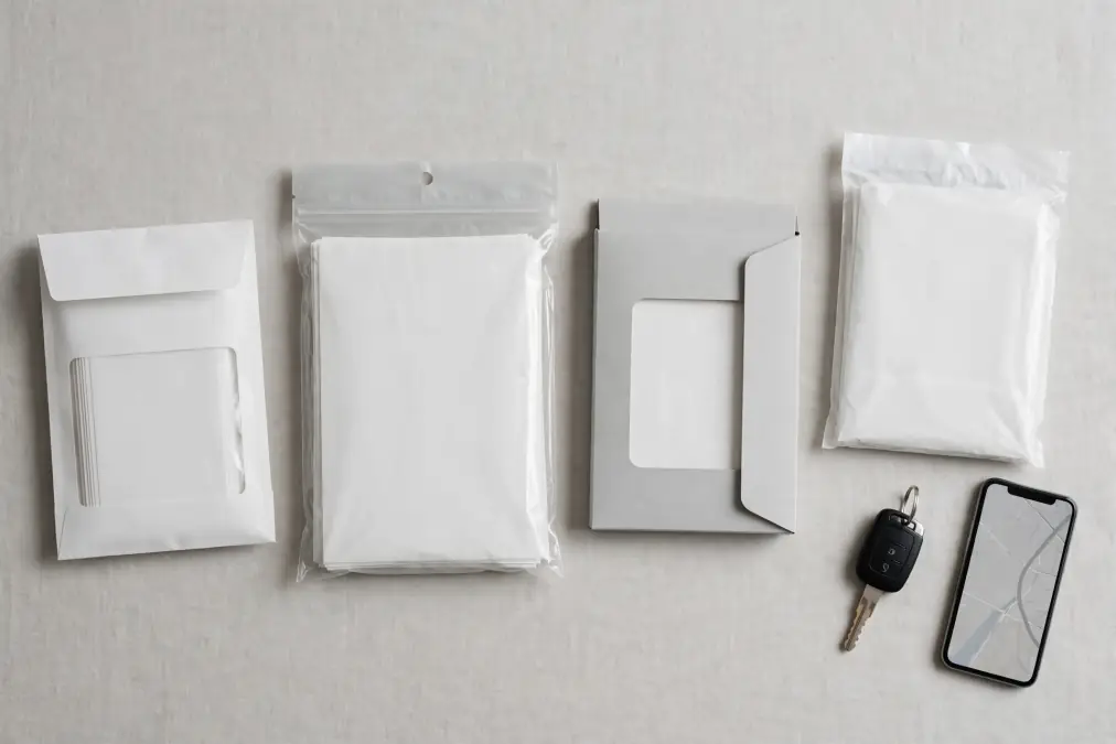transfer paper flat lay