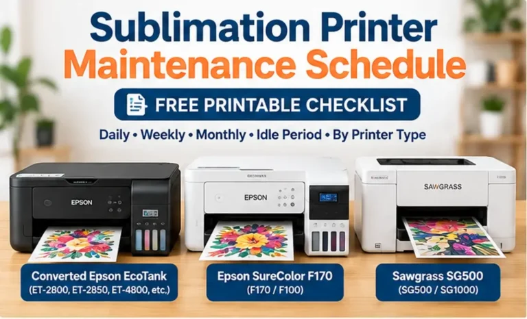 01 featured sublimation printer maintenance schedule