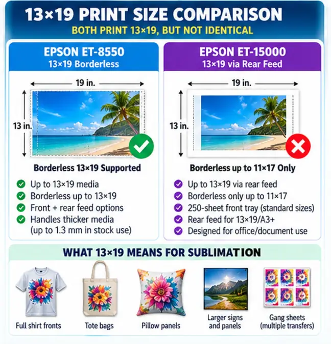 epson et 8550 versus et 15000 print size