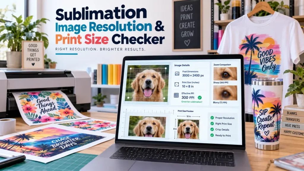 sublimation printing workspace guide