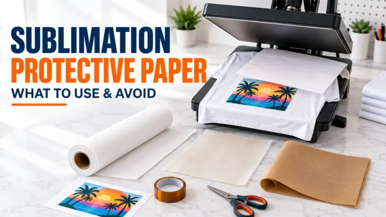 sublimation protective paper thumbnail with info